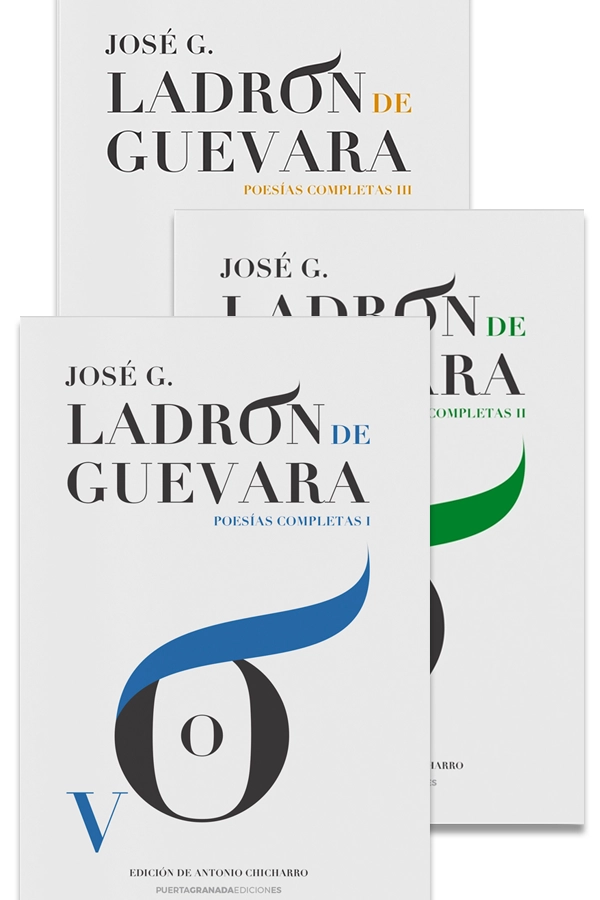 Portada Poesías completas Lote José Ladrón de Guevara
