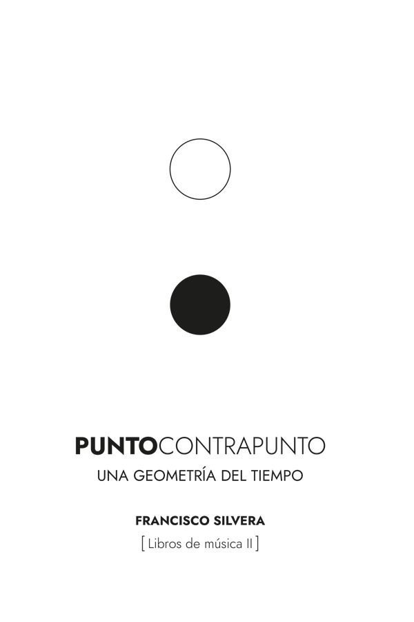 Cubierta del libro Punto contra punto. Una geometría del tiempo, de Francisco Silvera